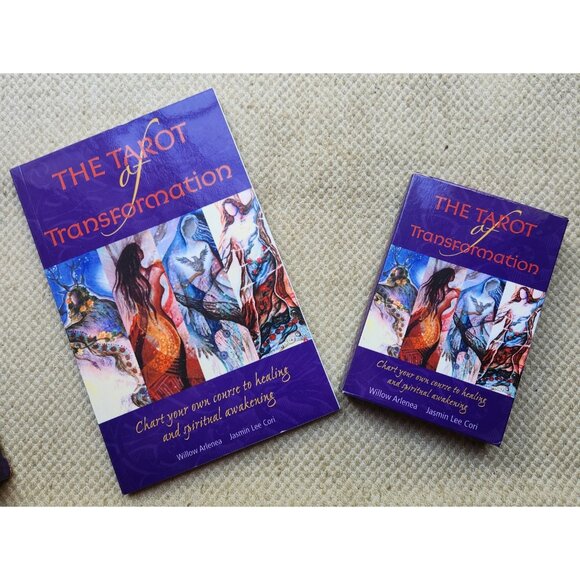 The Tarot of Transformation by Arlenea Cori BOOK Card Deck MISSING One Card OOP - Picture 3 of 5